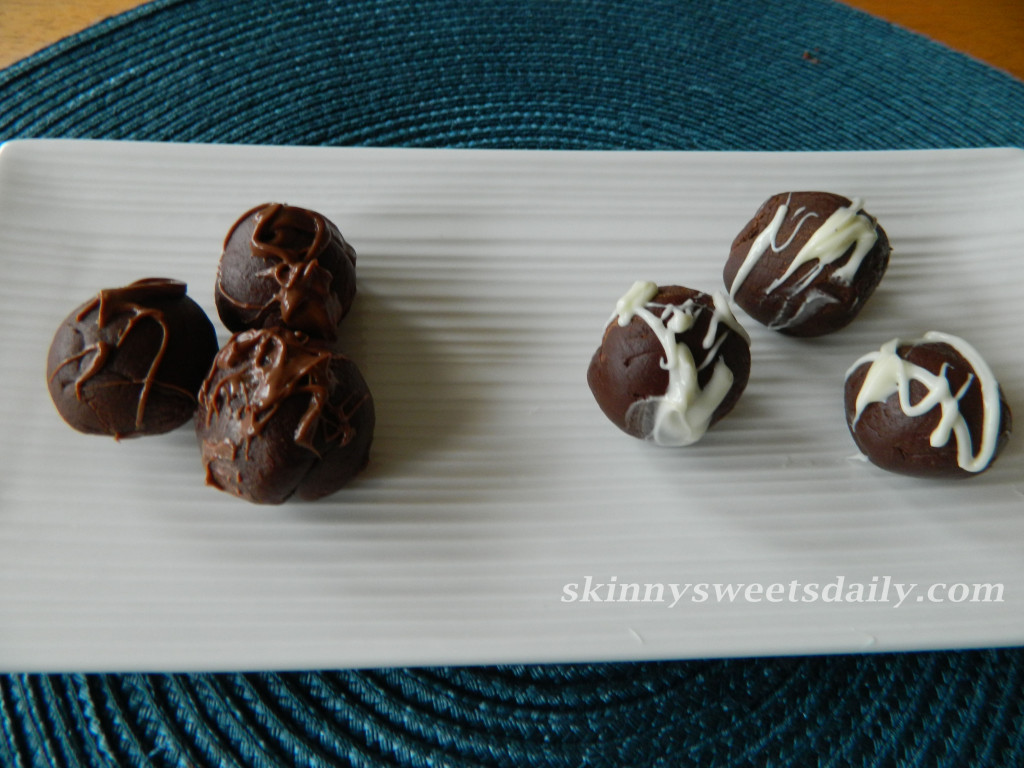 Lower Fat Chocolate Hazelnut Truffles