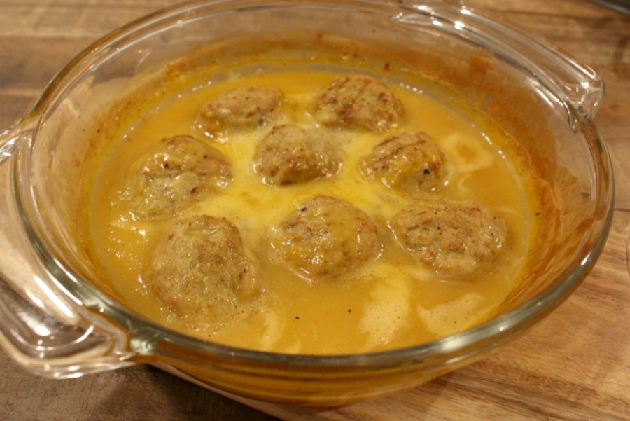 3 Ingredient Creamy Meatball Bake Pams Daily Dish