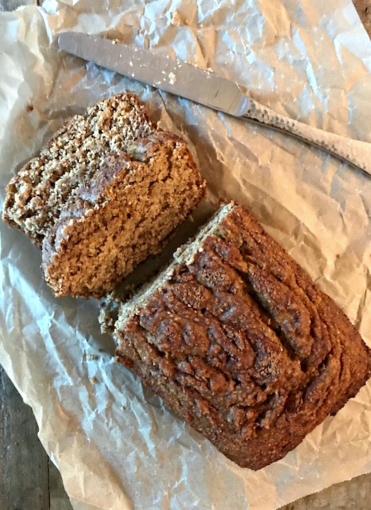 Maple Banana Cornbread Loaf Pams Daily Dish