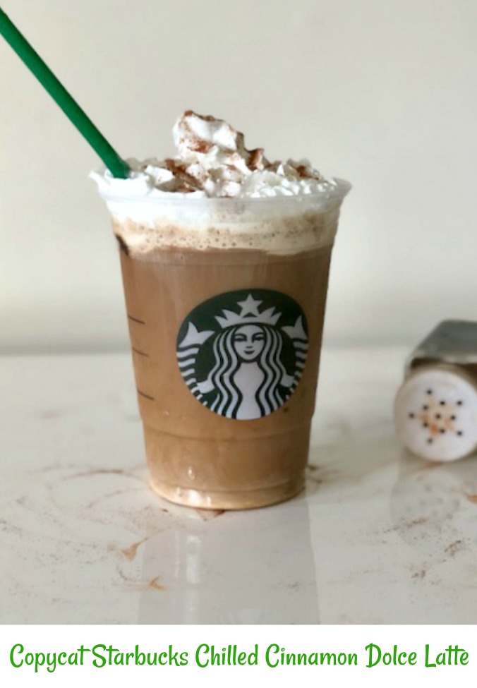 Copycat Starbucks Chilled Cinnamon Dolce Latte Pams Daily Dish