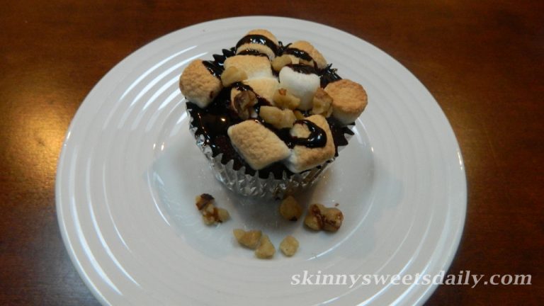 Oreo Marshmallow Brownie Cupcakes