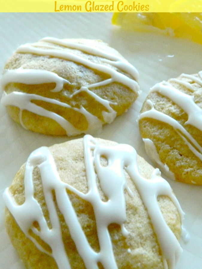 Lemon Glazed Cookies