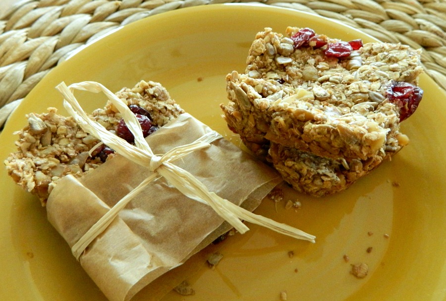 Toasted Sunflower Seed Granola Bars Pam's Daily Dish