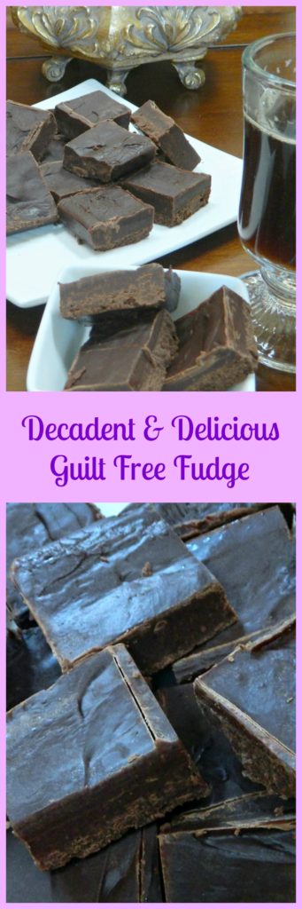 Decadent Chocolate Fudge – It’s Guilt Free!