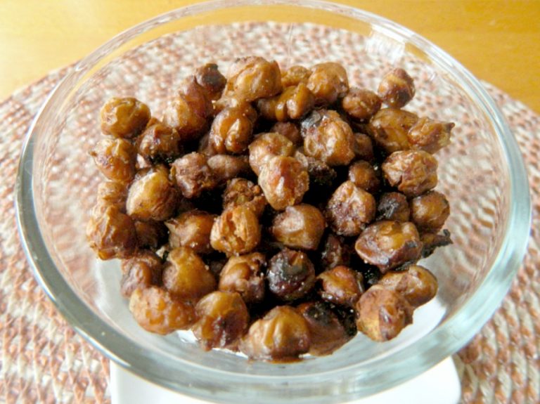 Cinnamon Sugar Chickpea “Nuts”