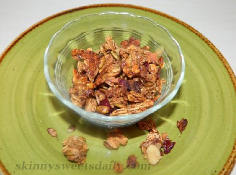 Healthy Cranberry Granola