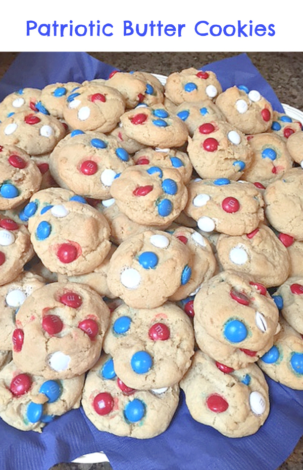 Patriotic Butter Cookies