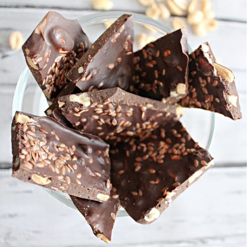 Dark Chocolate Nut and Seed Bark - Pam's Daily Dish