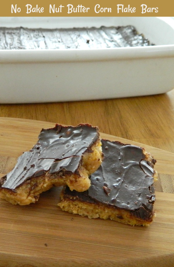 Peanut Butter Corn Flake Bars