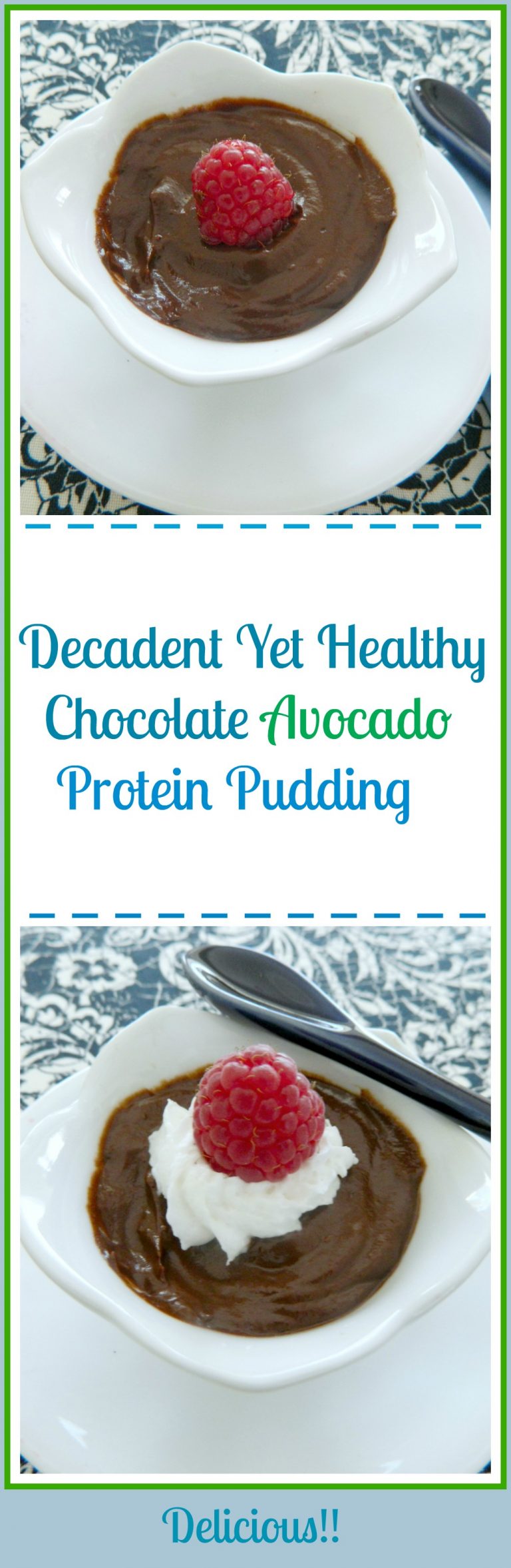 Chocolate Avocado Protein Pudding Pam's Daily Dish