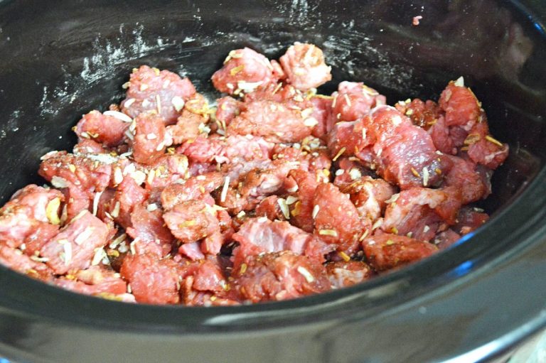 Slow Cooker Onion Soup Mix Beef Stew - Pam's Daily Dish