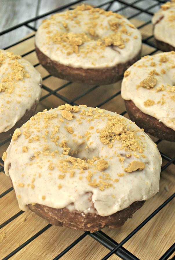 Simply Baked Gingersnap Donuts