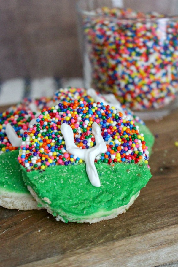 Football Stadium Sugar Cookies