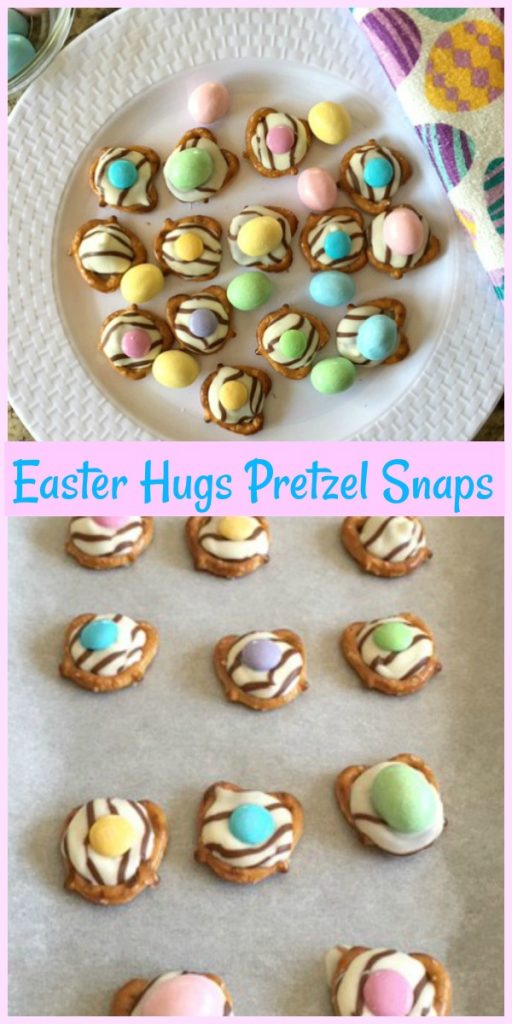 Easter Hugs Pretzel Snaps Pam's Daily Dish