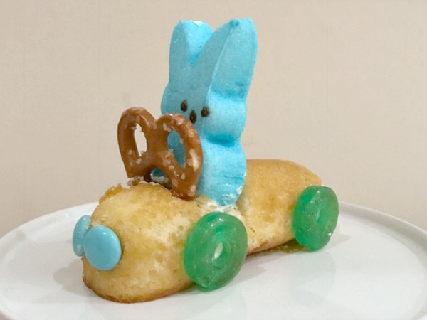 Easter Bunny Peeps Race Cars