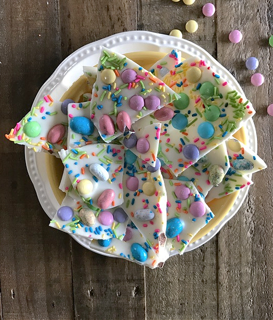 White Chocolate Easter Bunny Bark