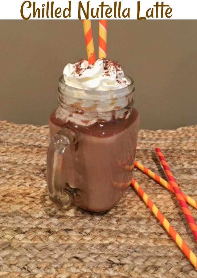 Chilled Nutella Latte