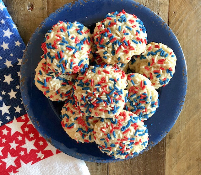 Bisquick Patriotic Pudding Cookies