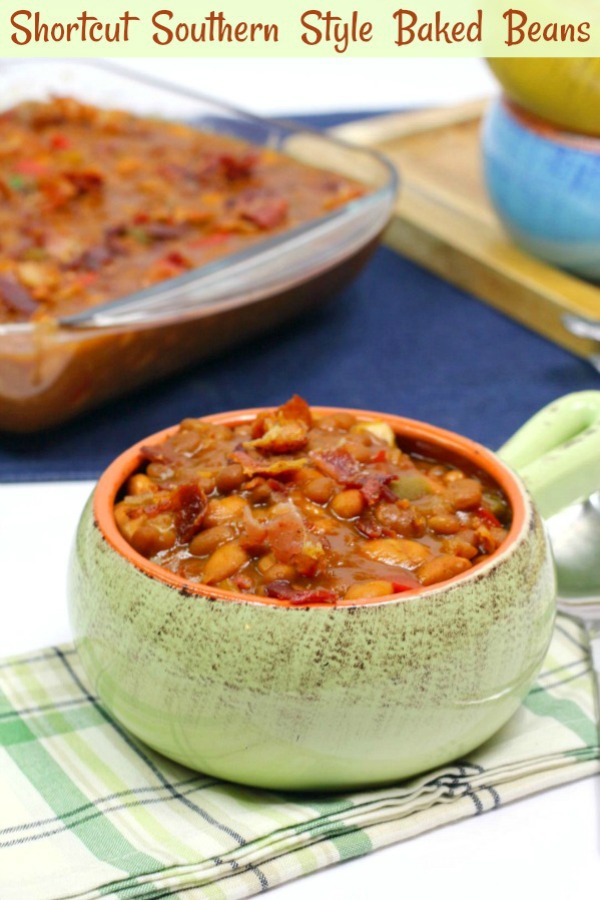 Shortcut Southern Style Baked Beans