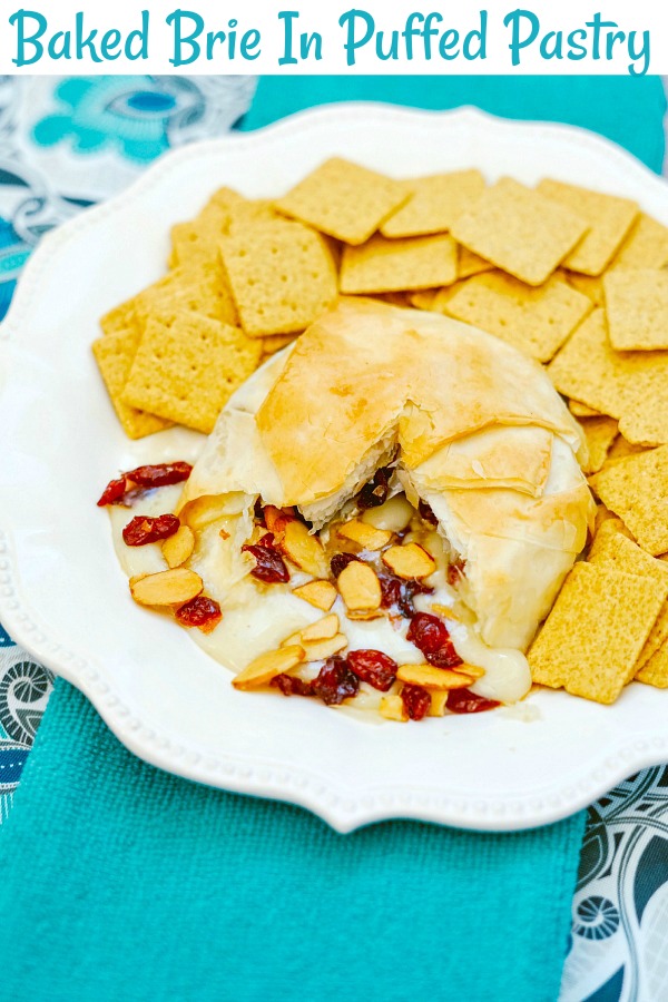 Baked Brie In Puffed Pastry