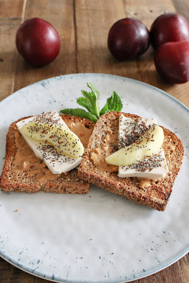 Chia Nut Butter Toast