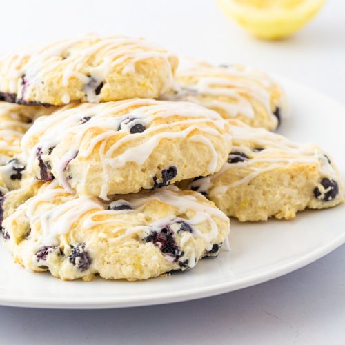 Bisquick Blueberry Lemon Scones - Pam's Daily Dish