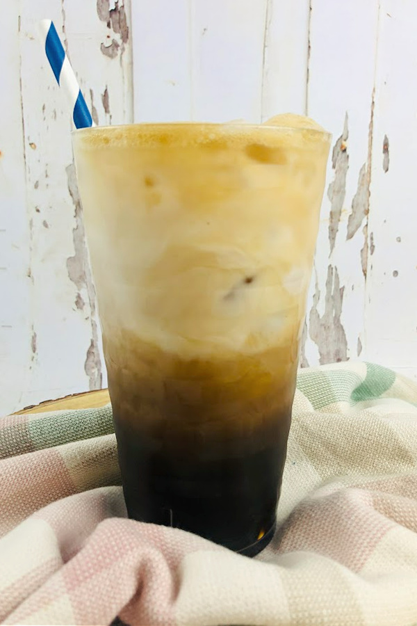 Copycat Starbucks Iced Brown Sugar Oat Milk Espresso