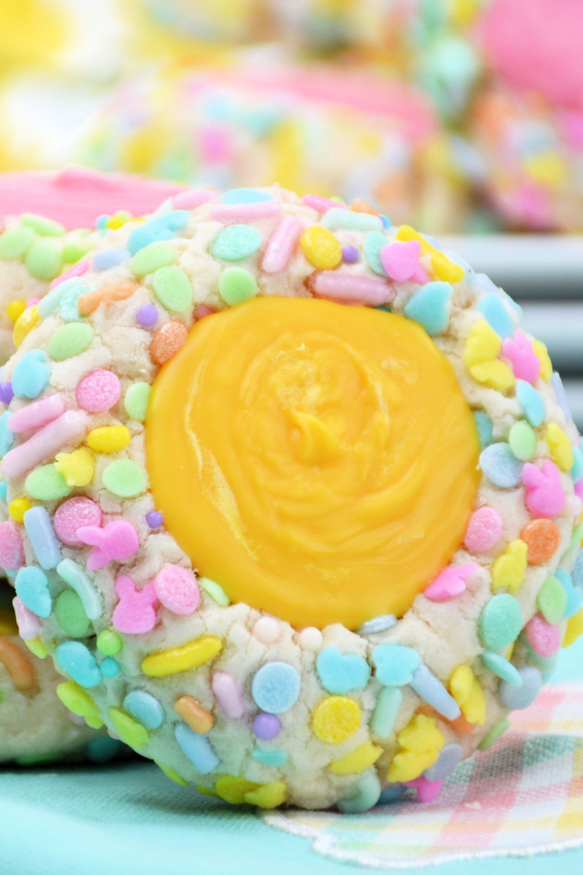 Easter Thumbprint Cookies
