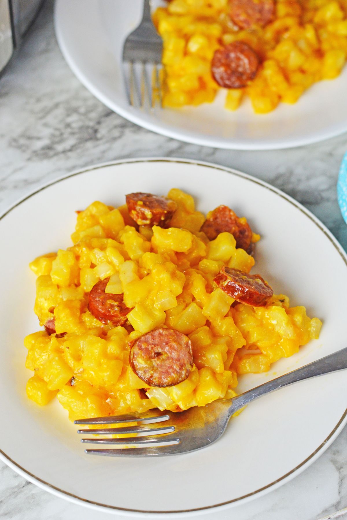 Slow Cooker Kielbasa Hash Brown Casserole Pam's Daily Dish