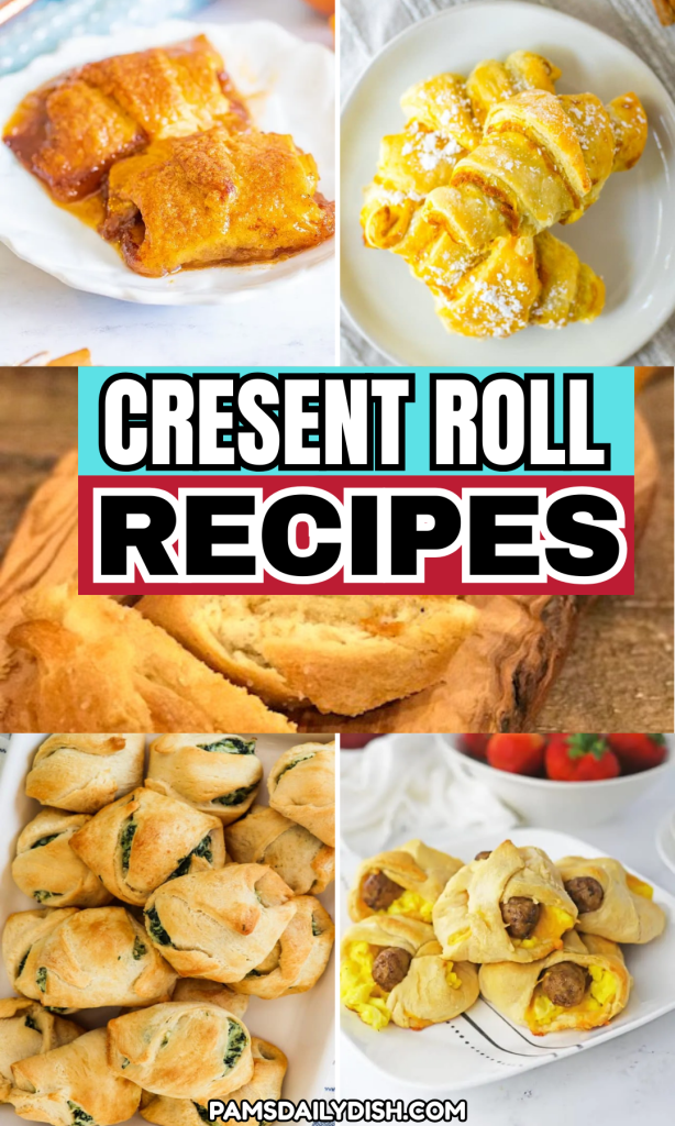 Roundup Image for Crescent Roll Recipes 
