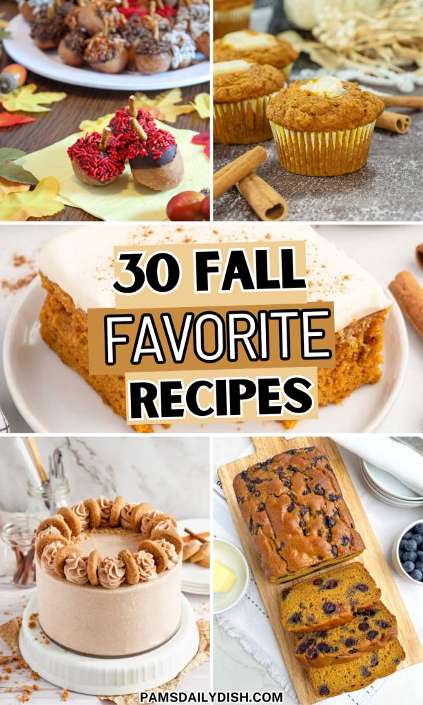 Roundup Image for Fall Favorite Recipes 