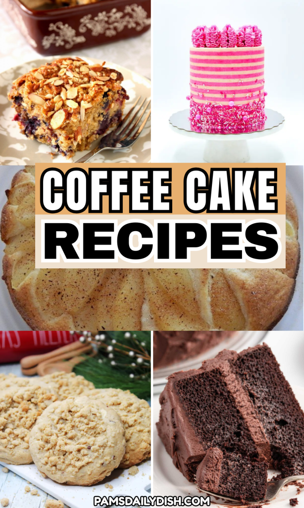 Roundup Image for Coffee Cake Recipes 