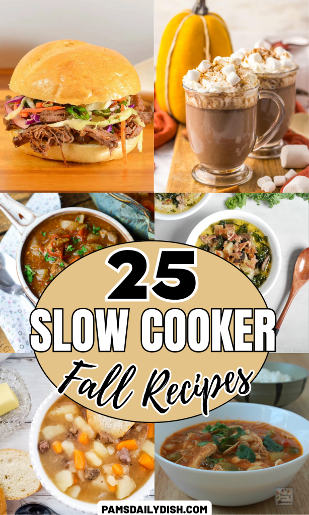 Roundup Image for Slow Cooker Fall Recipes 
