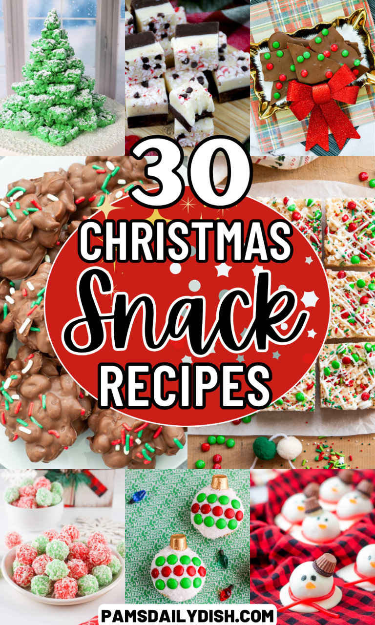 30 Christmas Snack Recipes