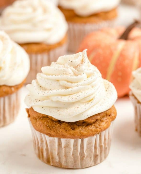 Roundup Image for Thanksgiving Cupcake Recipes

