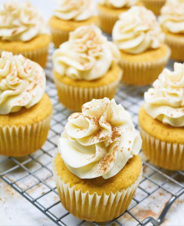 Roundup Image for Thanksgiving Cupcake Recipes
