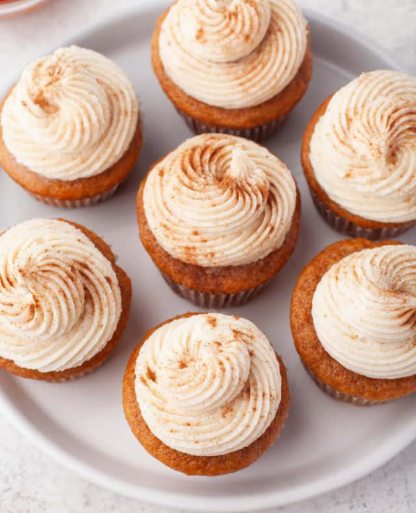 Roundup Image for Thanksgiving Cupcake Recipes
