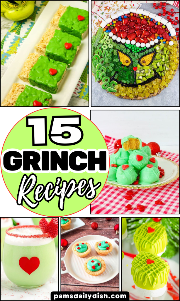 Roundup Image for Grinch Recipes