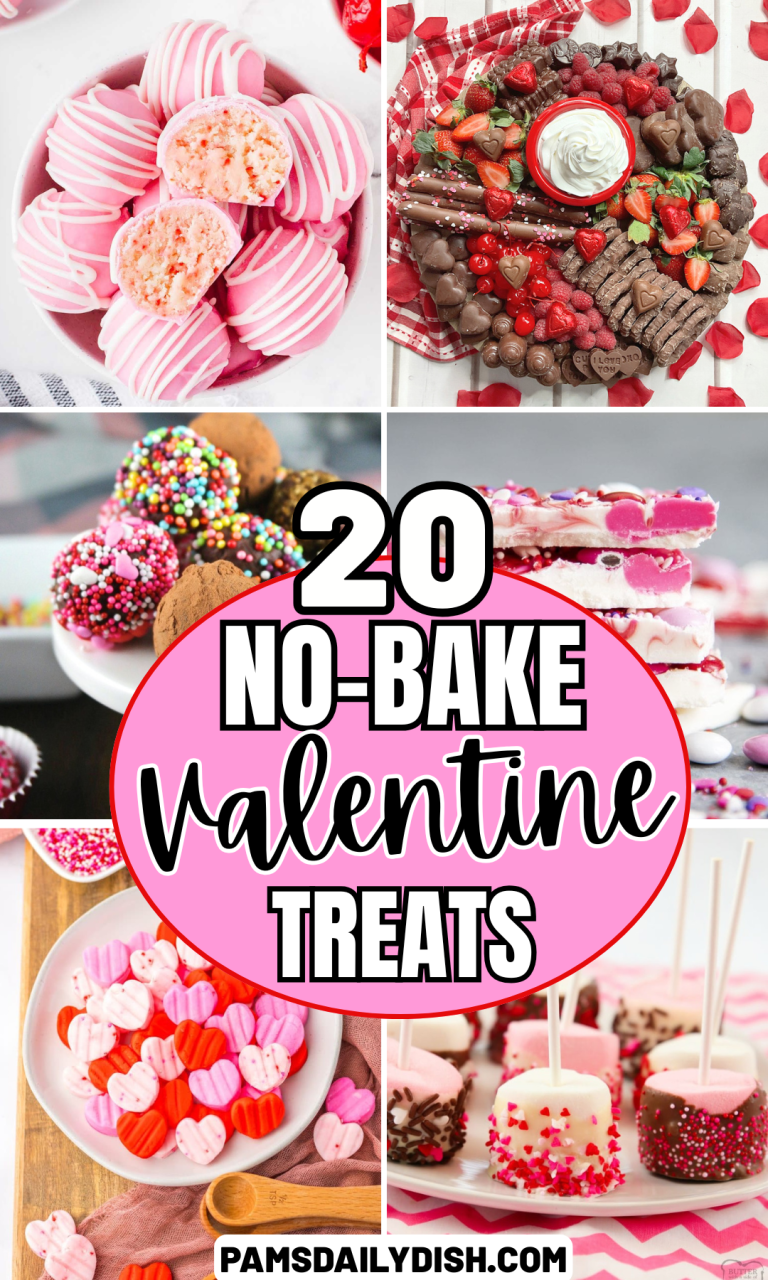 No-Bake Valentine Treats