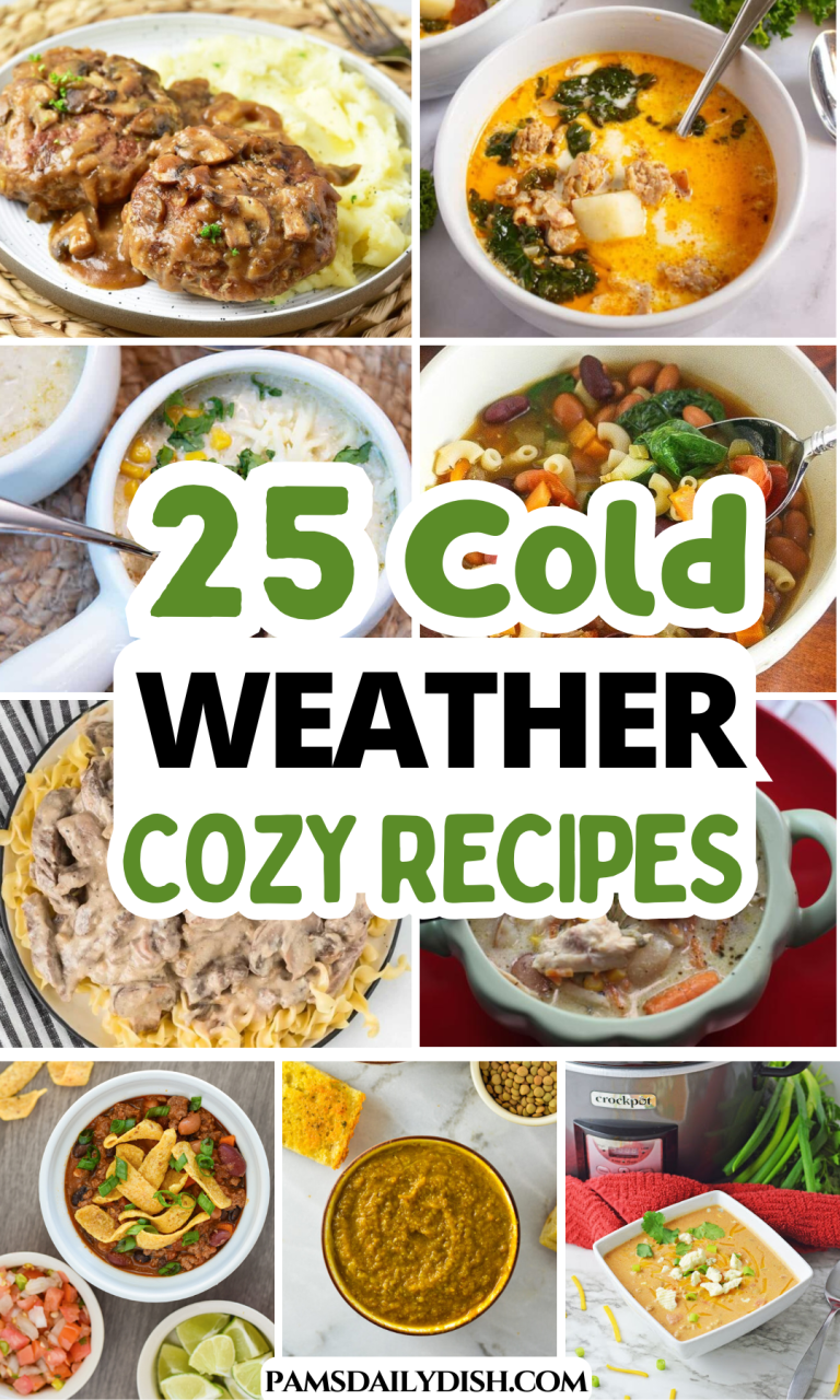 Cold Weather Cozy Recipes