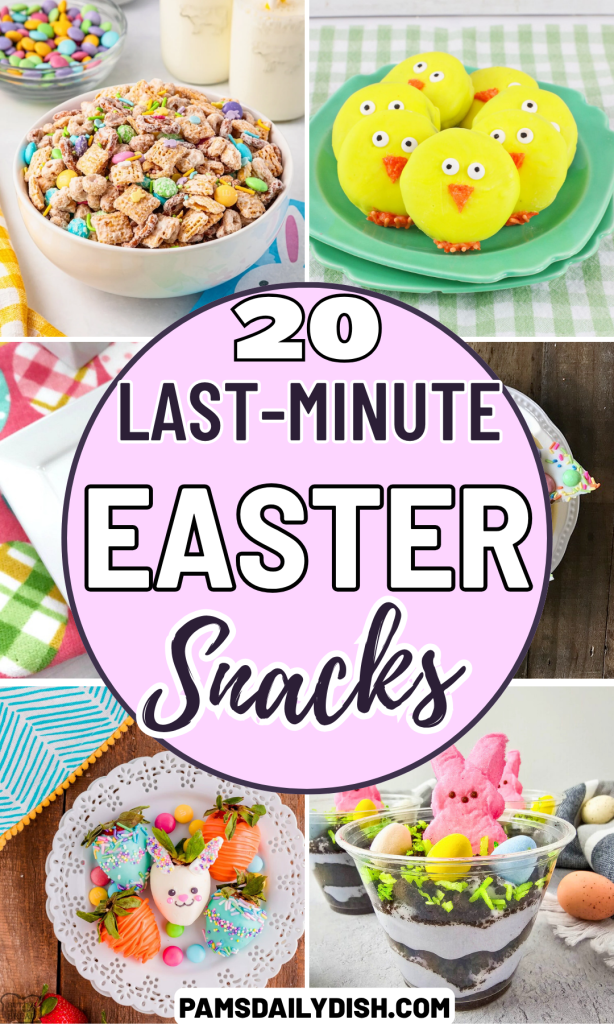 Roundup image for Last Minute Easter Snacks