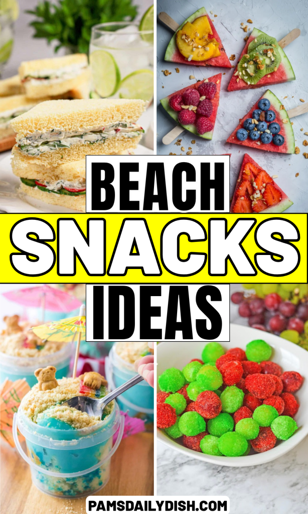 Roundup image for Beach Snacks Ideas